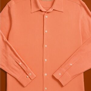 Tommy Bahama Coral Dress Shirt Men’s XL